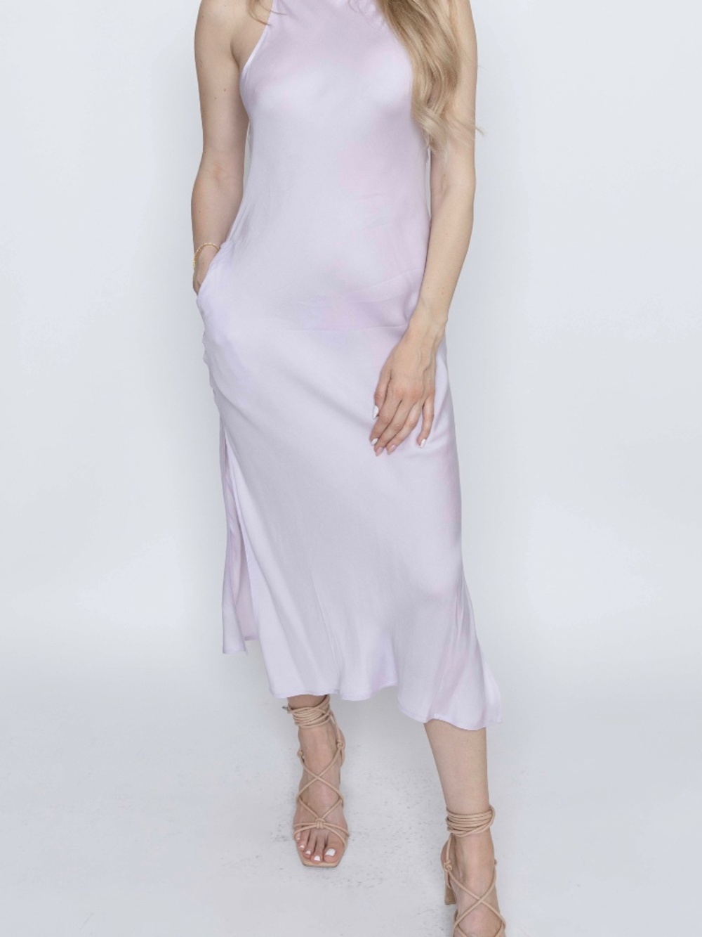 NWT Monrow 90s Silky Dress